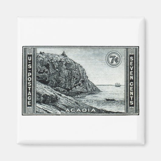 1934 Acadia Nationalpark Magnet (Vorne)