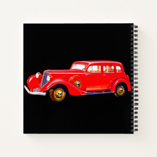 1934 Auburn Notizblock (Rückseite)