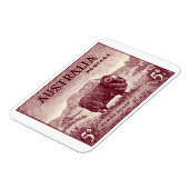 1934 Australian Merino Sheep Magnet (Linke Seite)