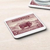 1934 Australian Merino Sheep Untersetzer (Linke Seite)