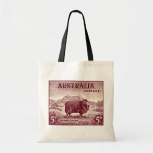 1934 Australisches Merinoschaf Tragetasche