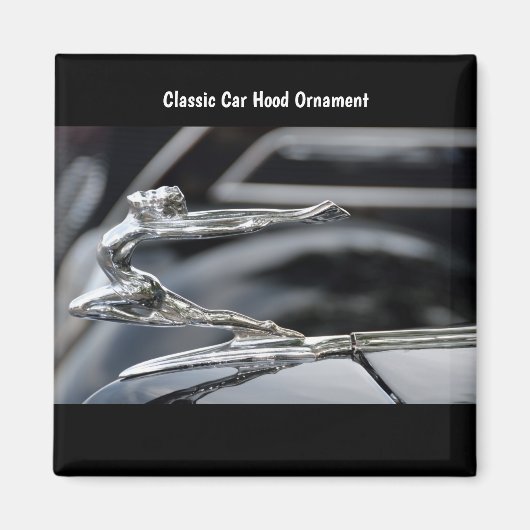 1934 Buick Goddess Hood Ornament Magnet (Vorne)