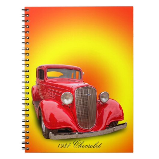 1934 CHEVROLET NOTIZBLOCK (Vorderseite)