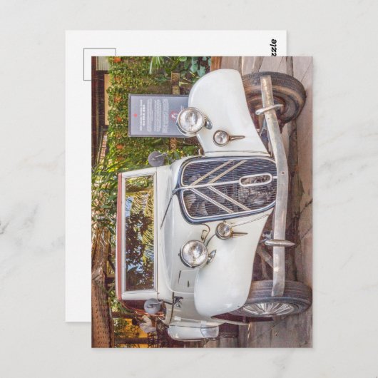 1934 Citroen Traction Avant Klassiker Auto Jigsaw Postkarte (Vorne/Hinten)