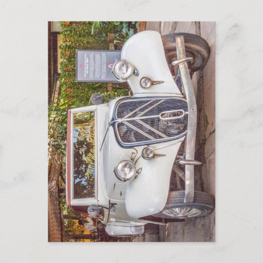 1934 Citroen Traction Avant Klassiker Auto Jigsaw Postkarte (Vorderseite)