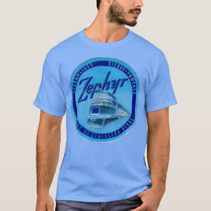 1934 Der Zephyr-Personenzug T-Shirt
