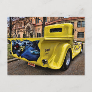 1934 Dodge Pickup Street Rod Postkarte