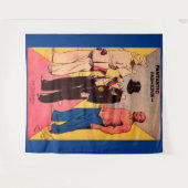 1934 Dr. Zarkov Flash Gordon Comic Wandteppich (Vorderseite (Horizontal))