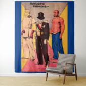 1934 Dr. Zarkov Flash Gordon Comic Wandteppich (Beispiel)