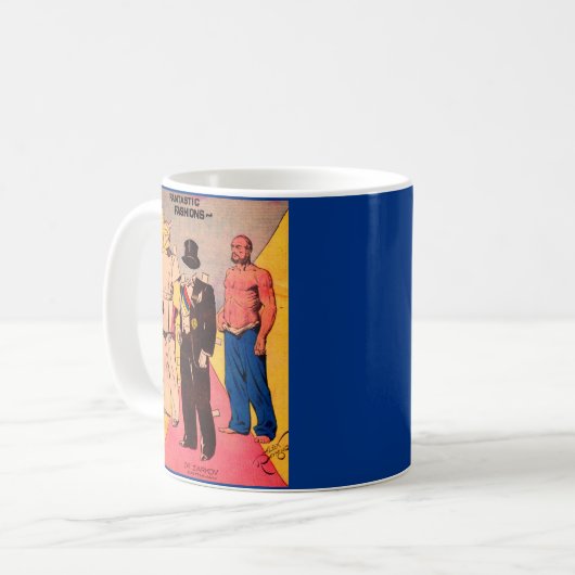 1934 Dr. Zarkov Papier Puppe Flash Gordon Kaffeetasse (Vorderseite Links)