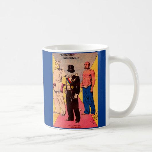 1934 Dr. Zarkov Papier Puppe Flash Gordon Kaffeetasse (Rechts)