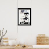 1934 Gitanes French Cigarette Ad Poster (Küche)