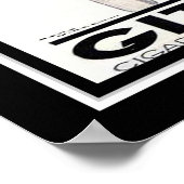 1934 Gitanes French Cigarette Ad Poster (Ecke)