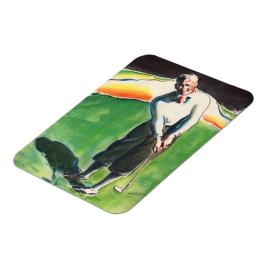 1934 Golddruck Magnet (Linke Seite)