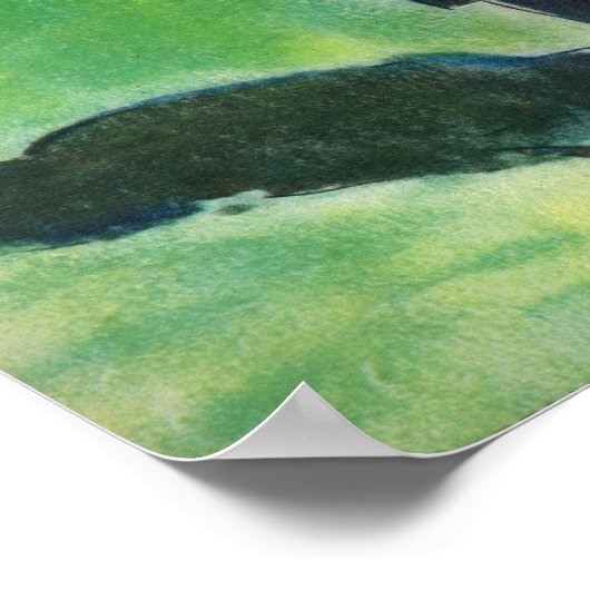 1934 Golddruck Poster (Ecke)