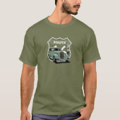 1934 in Plymouth. Chrysler.
Mopar. Grüne Halde T-Shirt (Vorderseite)
