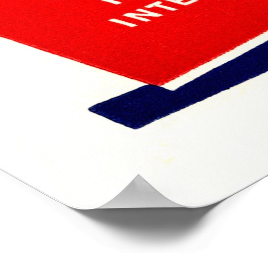 1934 James Michael Curley Poster (Ecke)