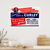 1934 James Michael Curley Poster (Küche)