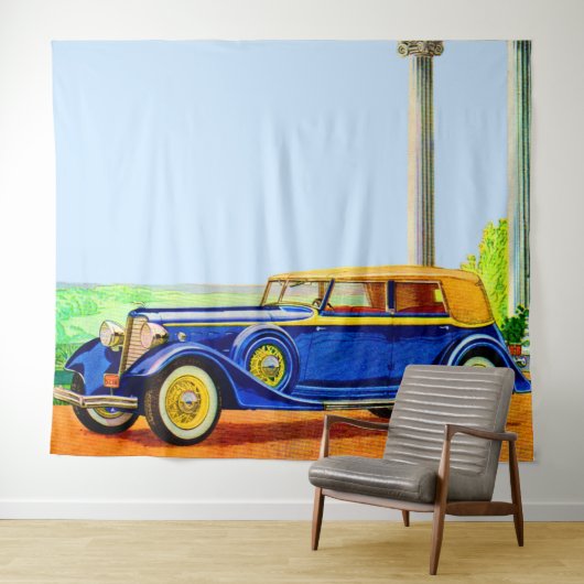 1934 Lincoln-Modell KA Wandteppich (Beispiel (Horizontal))