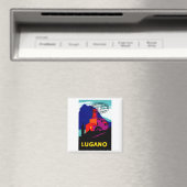 1934 Lugano Philatelic Poster Magnet (In Situ (Geschirrspüler))