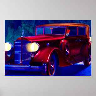 1934 Packard Automobil Poster