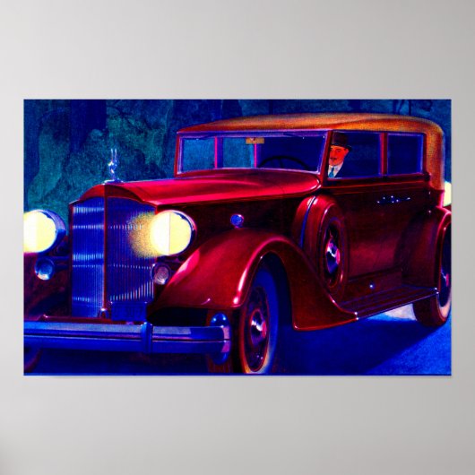 1934 Packard Automobil Poster (Vorne)