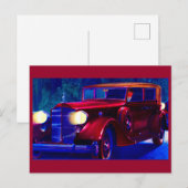 1934 Packard Automobil Postkarte (Vorne/Hinten)