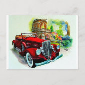 1934 Pierce Arrow Postkarte (Vorderseite)