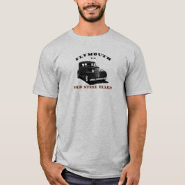 1934 Plymouth Chrysler.
Mopar. Black Hotrod 1934. T-Shirt