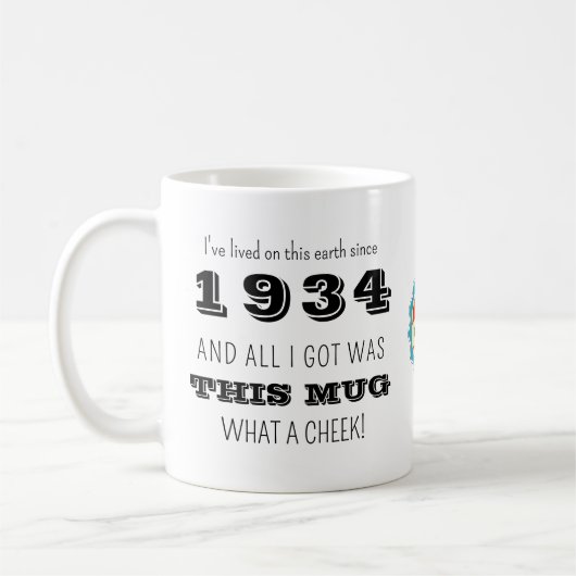 1934 - Was für eine Wange Kaffeetasse (Links)