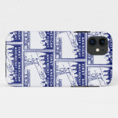 1935 American Rocket Mail Case-Mate iPhone Hülle (Rückseite (Horizontal))