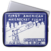 1935 American Rocket Mail Laptopschutzhülle (Vorderseite)