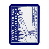 1935 American Rocket Mail Magnet (Vertikal)