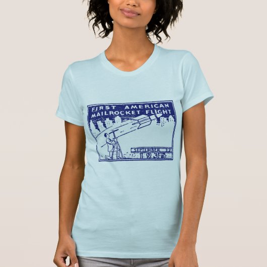 1935 American Rocket Mail T-Shirt (Vorderseite)