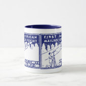 1935 Amerikanische Raketenpost Tasse (Zentrum)
