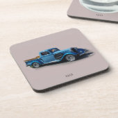 1935 Blaues Lkw-Set mit 6 Untersetzer (Linke Seite)