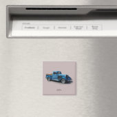 1935 Blue Truck Magnet (In Situ (Geschirrspüler))