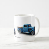 1935 Lieferwagen LKW-Tasse Kaffeetasse (VorderseiteRechts)