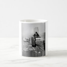 1935 MARGARET BOURKE NEW YORK CITY VINTAGES FOTO KAFFEETASSE