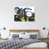 1935 Norton Modell 50 Motorrad Leinwanddruck (Insitu (Schlafzimmer))