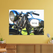 1935 Norton Modell 50 Motorrad Leinwanddruck (Insitu (Wohnzimmer))