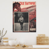 1935 Ole Faithful Poster (Küche)