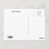 1935 PONTIAC POSTKARTE (Rückseite)