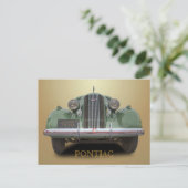 1935 PONTIAC POSTKARTE (Stehend Vorderseite)