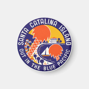 1935 Santa Catalina Island Magnet