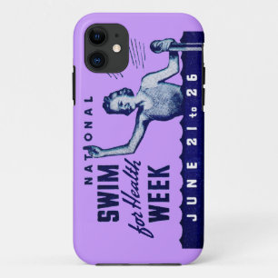 1935 Schwimmen für die Gesundheit Case-Mate iPhone Hülle