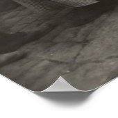 1935 Street in Nazareth, Gemüsemarkt Poster (Ecke)