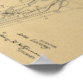 1935 Vintage Chiropraktiktische Tafelkunst Printwe Poster (Ecke)