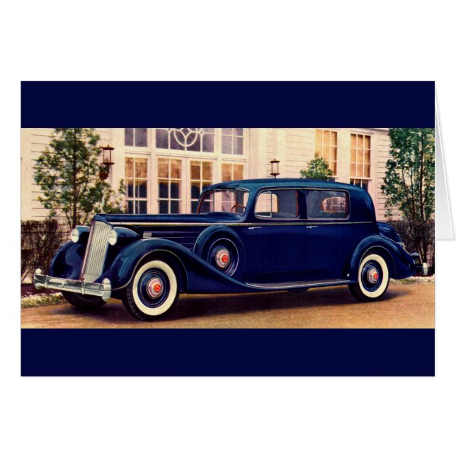 1936 Blau Packard (Vorderseite (Horizontal))