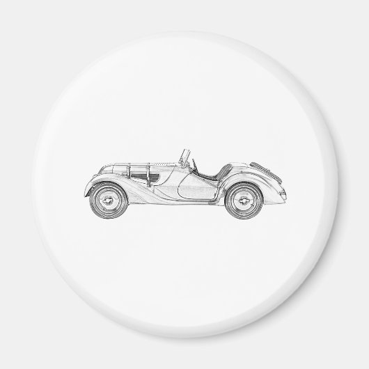 1936 BMW 328 MAGNET (Vorne)